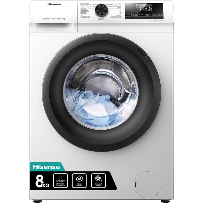 Hisense 8KG Front Load Washing Machine WFQP8014EVMT